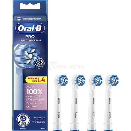 Đầu bàn chải điện Oral-B Pro Sensitive Clean 90441132 (Set 4 cái)