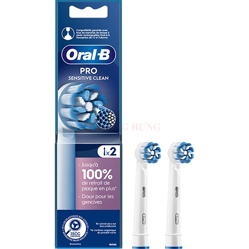 Đầu bàn chải điện Oral-B Pro Sensitive Clean 90435062 (Set 2 cái)