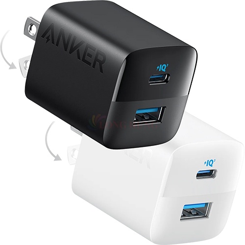 Cốc sạc Anker 323 1USB 1Type-C 33W PIQ 3.0/PD A2331