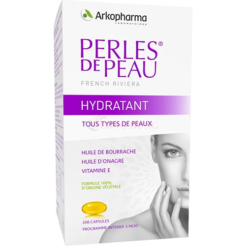 Viên uống Arkopharma Perles De Peau Hydratant (60 viên/200 viên)