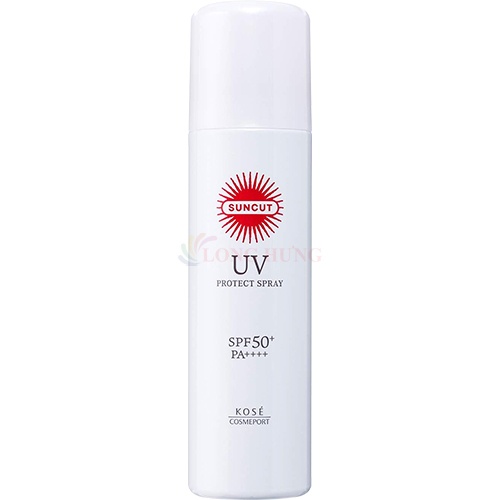 Xịt chống nắng Kosé Suncut UV Protect Spay SPF50+ PA++++ giúp làm sáng và bảo vệ da (90g)