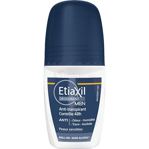 Lăn khử mùi nam EtiaXil Deodorant Men Contrôle 48H Peaux Sensibles (50ml)