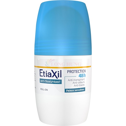 Lăn khử mùi EtiaXil Anti Transpirant Protection 48h Peaux sensibles (50ml)