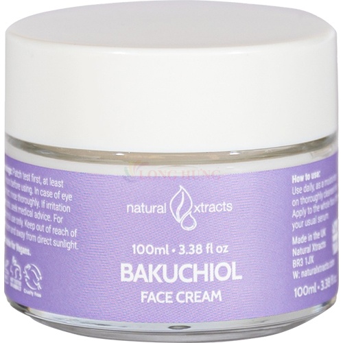 Kem dưỡng ẩm Natural Xtracts Bakuchiol Face Cream (100ml)