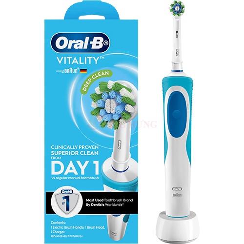 Bàn chải điện Oral-B Vitality Deep Clean D12.513