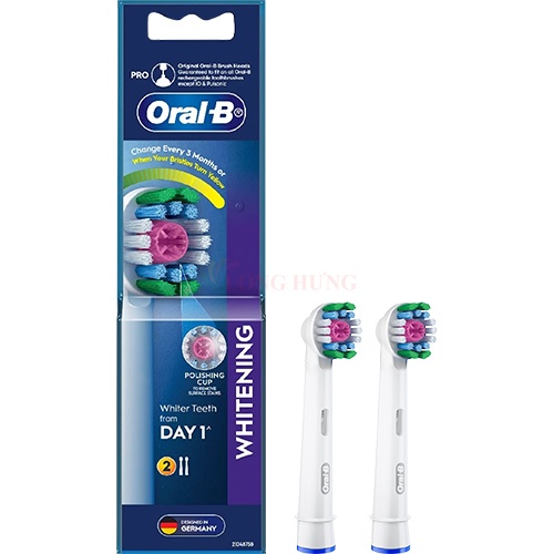 Đầu bàn chải điện Oral-B Whitening EB18p 21048758 (Set 2 cái)