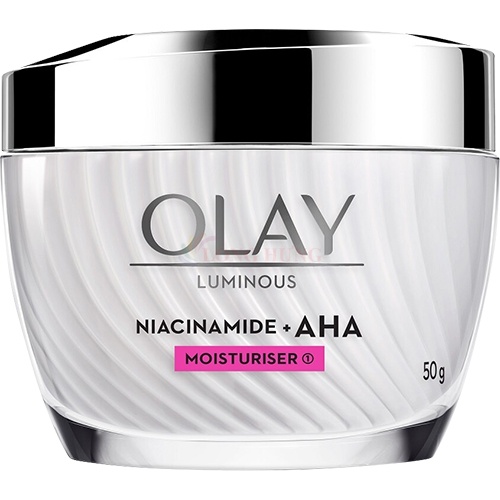 Kem dưỡng trắng da Olay Luminous Niacinamide + AHA Moisturiser (50g)