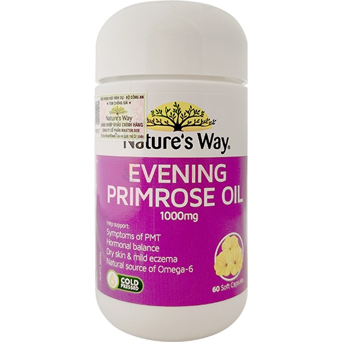 Viên uống Nature's Way Evening Primrose Oil 1000mg (60 viên)