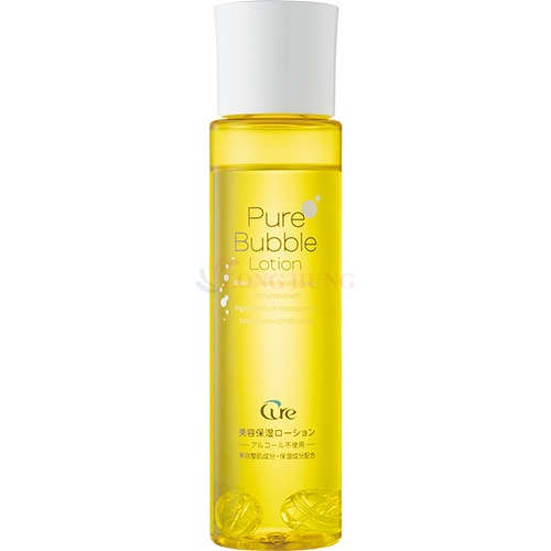 Nước hoa hồng Cure Pure Bubble Lotion (190ml)