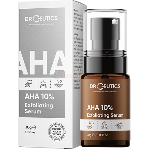 Tẩy tế bào chết DrCeutics AHA 10% Exfoliating Serum (30g)