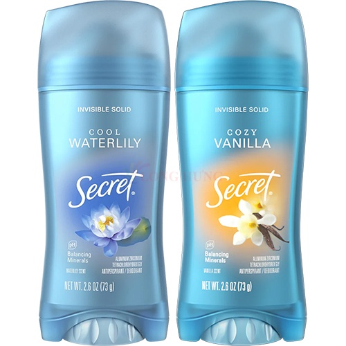 Sáp khử mùi Secret Invisible Solid (73g)