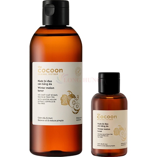 Nước bí đao cân bằng da Cocoon giúp giảm dầu và mụn