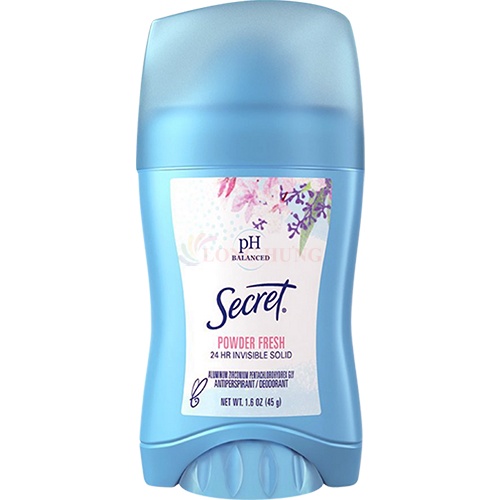 Sáp khử mùi Secret 24 HR Invisible Solid Powder Fresh (45g)