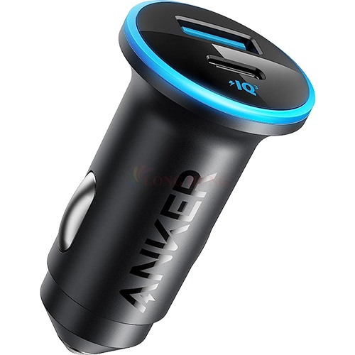 Cốc sạc xe hơi Anker Dual-Port High Speed 1USB 1Type-C 54W A2735