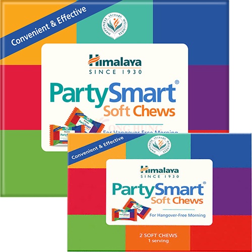Viên nhai bảo vệ sức khỏe Himalaya Party Smart Soft Chews (2 viên/10 viên)