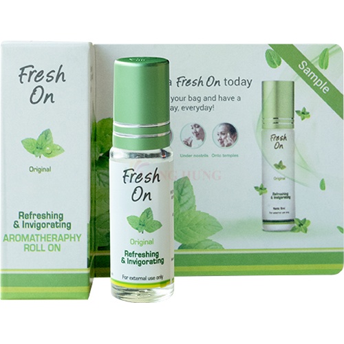 Dầu lăn giảm căng thẳng Eagle Brand Fresh On (1ml)