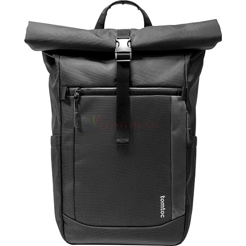 Ba lô Tomtoc Roll Top Travel Commute Casual Daypack Laptop Backpack 16 inch 23L T61M1 - Black