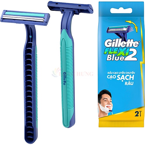 Dao cạo râu Gillette Blue 2 Flexi (2 cây)