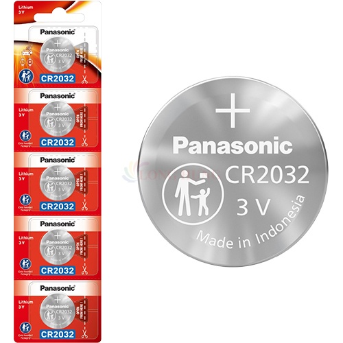 Pin nút Panasonic 3V CR-2032VN/5B (1 viên/5 viên/50 viên)