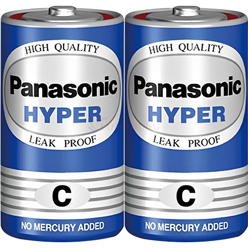 Pin than trung C Panasonic Hyper 1.5V R14UT/2S-V (2 viên/10 viên/24 viên)