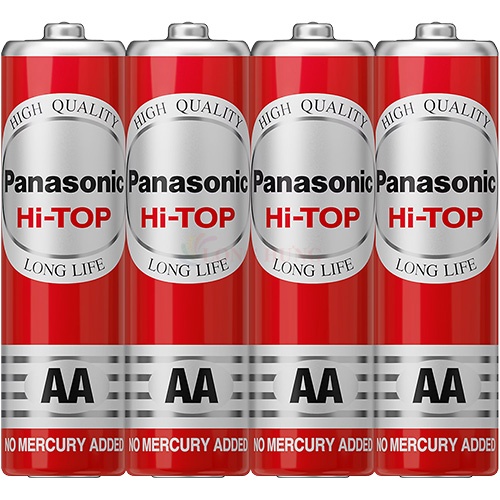 Pin than đỏ Panasonic AA R6DT/4S-V (4 viên/20 viên/60 viên)