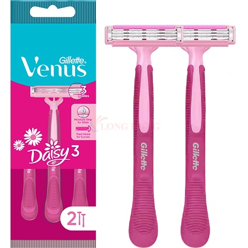 Dao cạo Gillette Venus Daisy 3 (2 cây)
