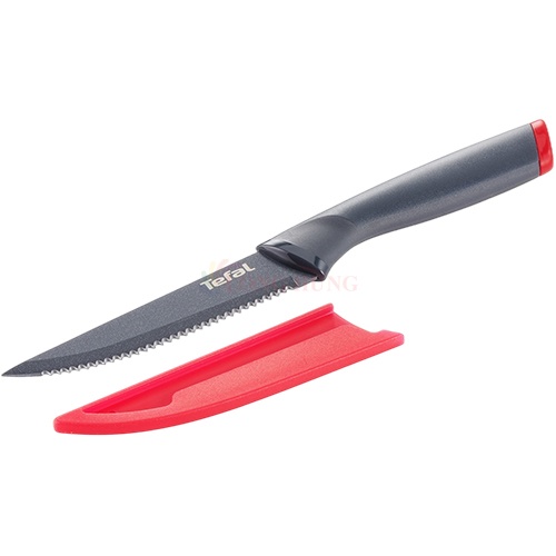 Dao răng cưa thái thịt bò Titanlum Tefal Fresh Kitchen 11cm K1220805