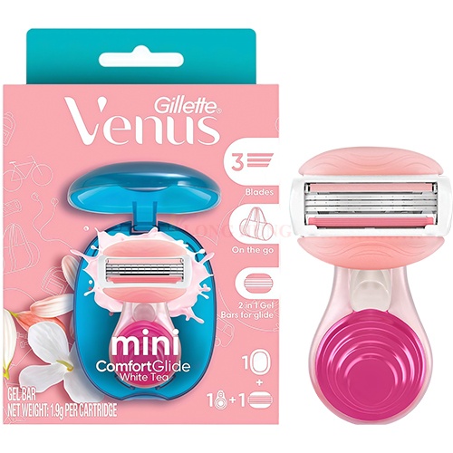 Dao cạo Gillette Venus Mini Comfortglide White Tea (1 cây)