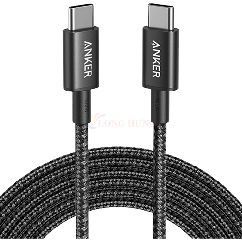 Cáp USB Type-C to Type-C Anker New Nylon 60W A8752/A8753
