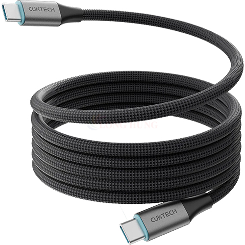 Cáp USB Type-C to Type-C Cuktech Braded Magnetic 240W PD3.1 CMC610/CMC615