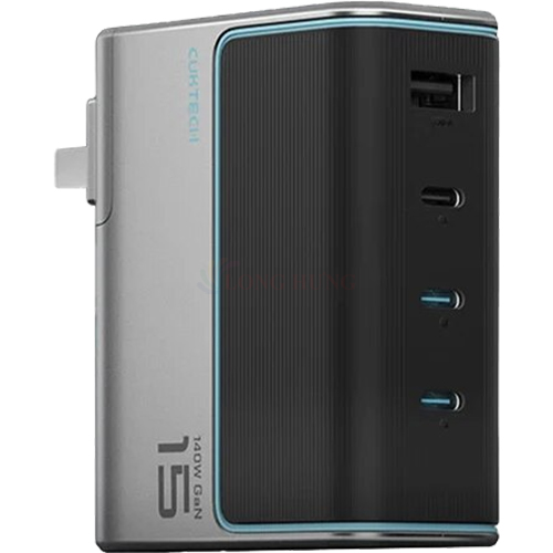 Cốc sạc Cuktech GaN 1USB 3Type-C 140W PD3.1 AD1404U