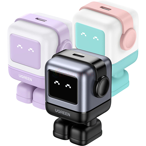 Cốc sạc Ugreen Uno RG GaN 1C Robot Fast Charger 30W CD359