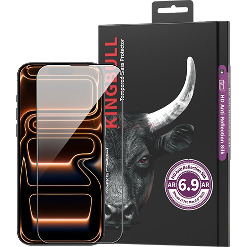 Dán màn hình cường lực Full viền chống phản quang MiPow HD Anti-Reflection Silk Protector iPhone 17 Series