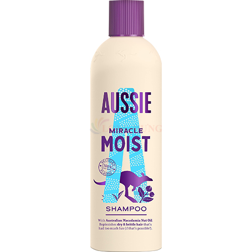 Dầu gội dưỡng ẩm Aussie Miracle Shampoo Moist