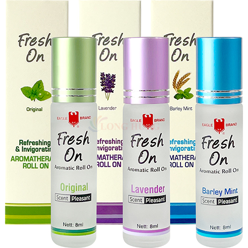 Dầu lăn giảm căng thẳng Eagle Brand Fresh On (8ml)