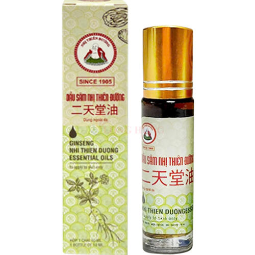 Dầu lăn sâm Nhị Thiên Đường Essential Oil (10ml)