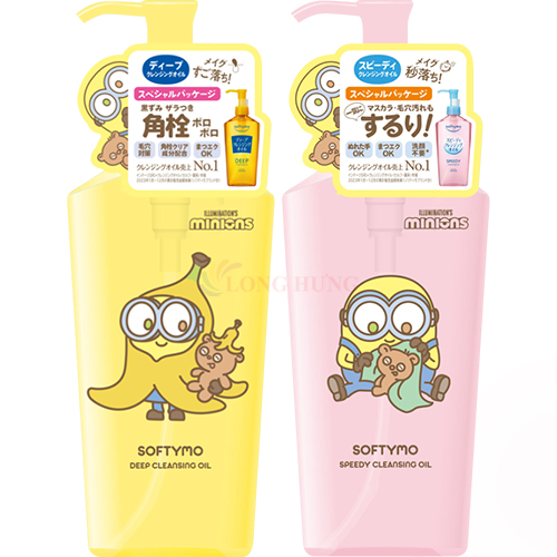 Dầu tẩy trang Softymo x Minions Limited Edition (240ml)