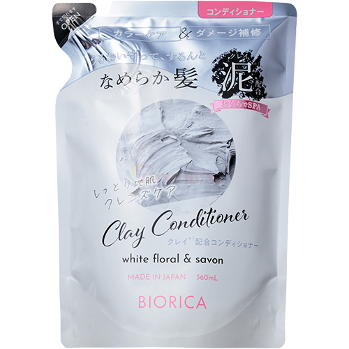 Dầu xả đất sét Biorica Clay Conditioner White Floral & Savon