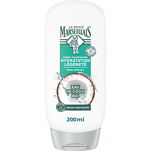 Dầu xả dưỡng ẩm hữu cơ Le Petit Marseillais (200ml)