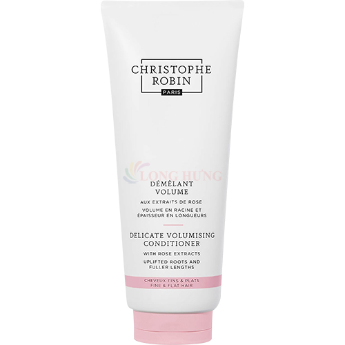 Dầu xả phồng tóc hoa hồng Christophe Robin Delicate Volumising Conditioner