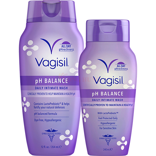 Dung dịch vệ sinh phụ nữ Vagisil pH Balance Daily Intimate Wash (240ml/354ml)