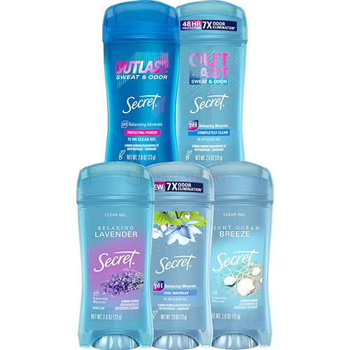 Gel khử mùi Secret Clear Gel (73g)