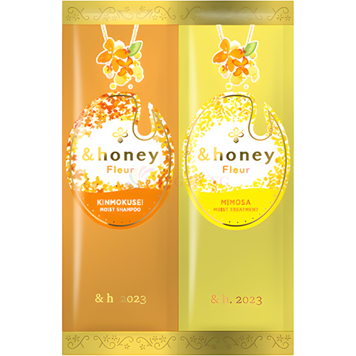 Gói dầu gội và xả dưỡng ẩm hương hoa &Honey Fleur Shampoo/Treatment