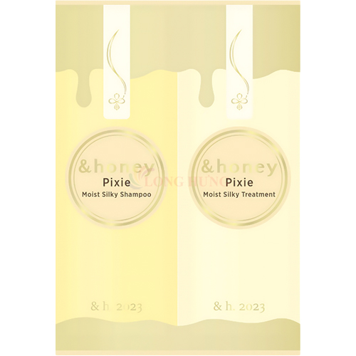 Gói dầu gội và xả mềm mượt &Honey Pixie Moist Silky Shampoo/Treatment