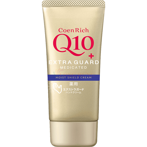 Kem cấp ẩm da tay chuyên sâu CoenRich Q10+ Extra Guard Moist Shield Cream (80g)
