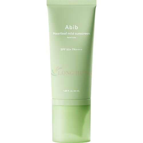 Kem chống nắng dưỡng da Abib Heartleaf Mild Sunscreen SPF50+PA++++ (50ml)