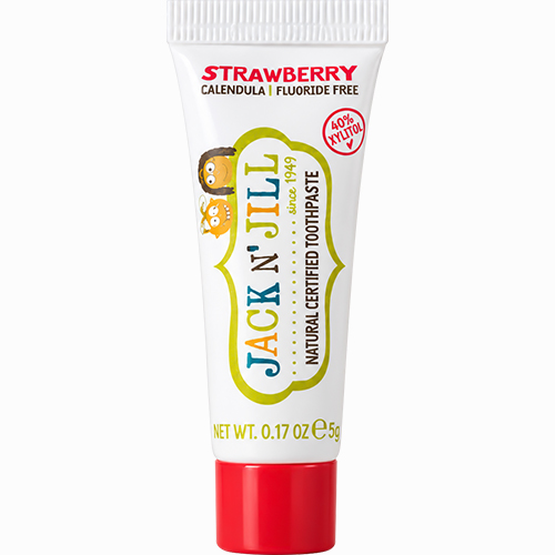 Kem đánh răng trẻ em Jack N Jill Natural Toothpaste (5g)
