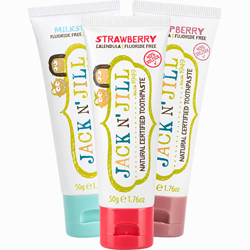 Kem đánh răng trẻ em Jack N Jill Natural Toothpaste (50g)