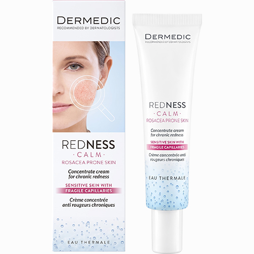 Kem dưỡng Dermedic Redness Calm Concentrate Cream For Chronic Redness (40ml)