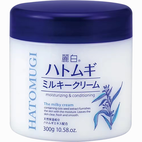 Kem dưỡng da Hatomugi Kumano Reihaku Moisturizing & Conditioning Milky Cream